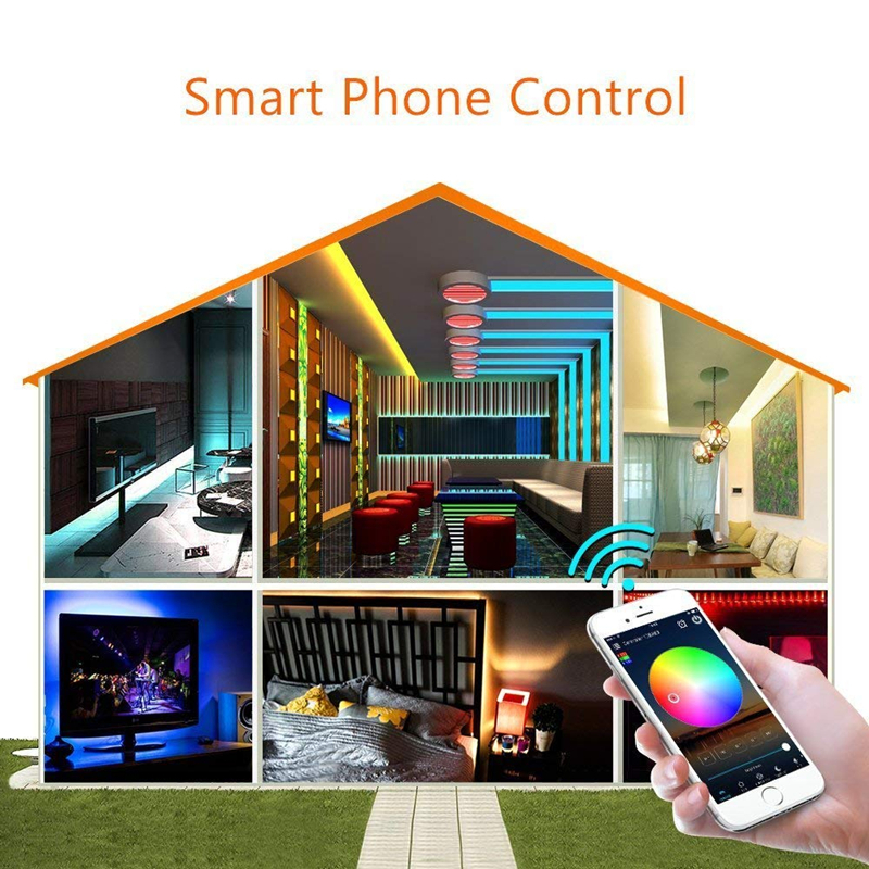 Magic Home Pro APP DC5-28V WIFI LED Remote Smart Controller Works with   Alexa, Google Assistant home, AliGenie, and IFTTT device, Suitable  for
