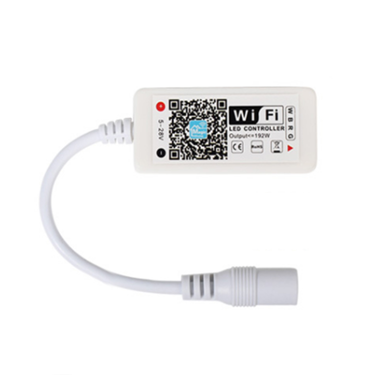 Wi-Fi / Bluetooth RGB LED Controller - Alexa / Google Assistant /  Smartphone Compatible - 12-24 VDC