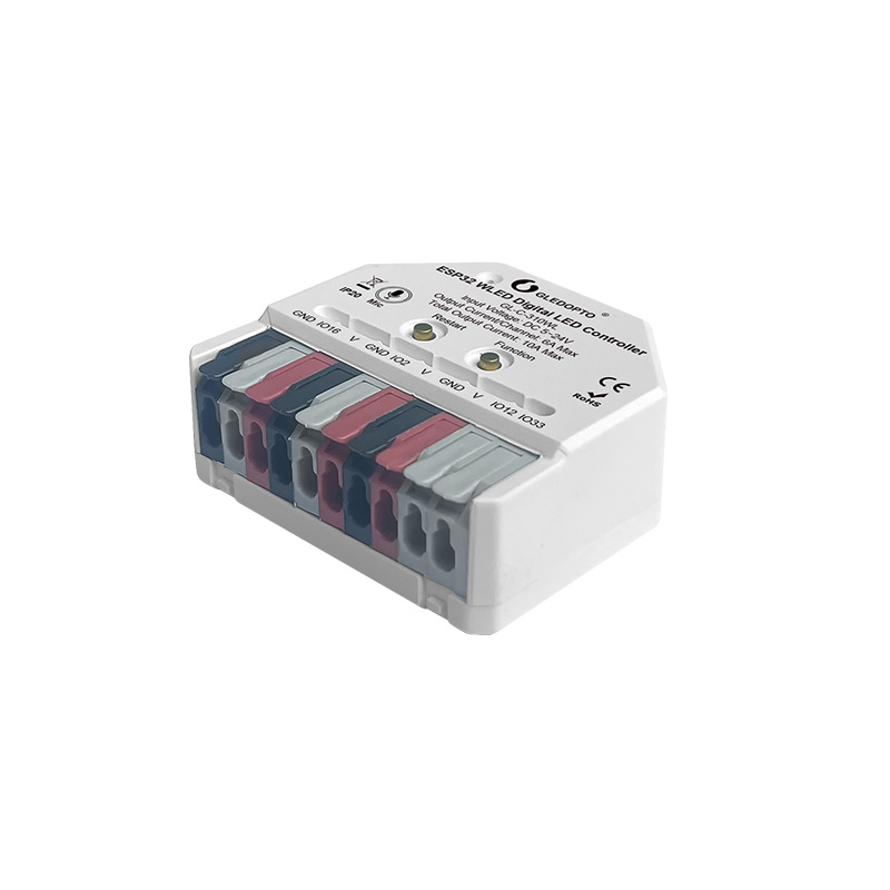 Mini 2CH Adressierbarer LED-Streifen ESP32 WLED DIY Sound Aktivierter LED-Controller Mini 2CH Adressierbarer LED-Streifen ESP32 WLED DIY Sound Aktivierter LED-Controller