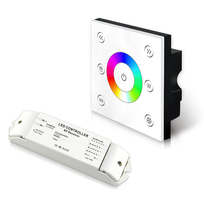 DMX512+2.4GWireless Single-Zone CV RGBW Panel P4X+R4-2.4G DMX512+2.4GWireless Single-Zone CV RGBW Panel P4X+R4-2.4G