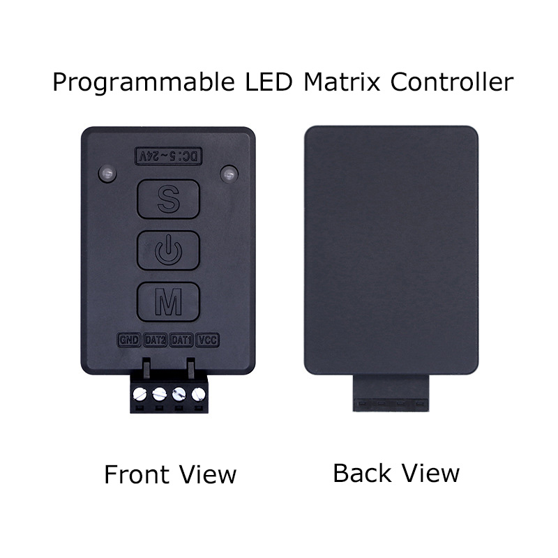 Bluetooth WiFi RF APP Programovatelný ovladač SPI DMX LED Matrix Editor Bluetooth WiFi RF APP Programovatelný ovladač SPI DMX LED Matrix Editor