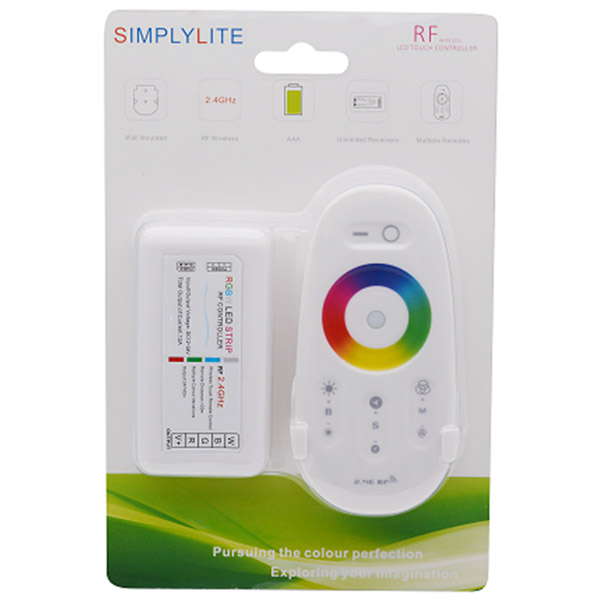 DC12-24V 24A Controller-Dimmer für RGBW-LED-Streifenlicht-Set DC12-24V 24A Controller-Dimmer für RGBW-LED-Streifenlicht-Set