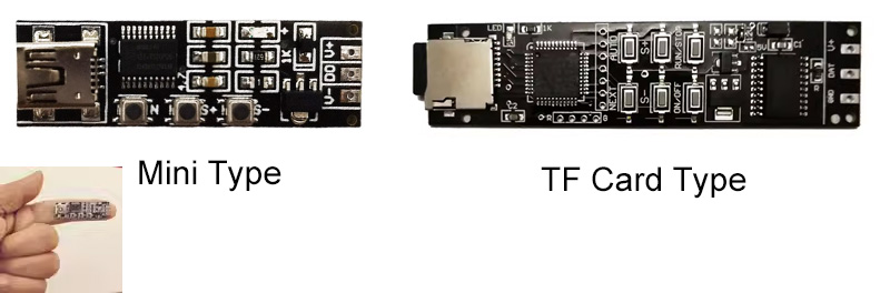 Mini TF Card Programovatelná RGB RGBW LED deska pro ovládání osvětlení