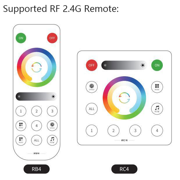 SP63AE led controller remote