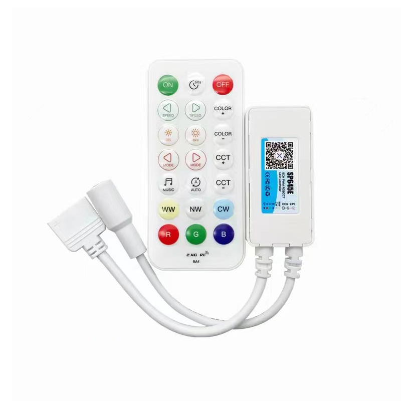 SP64XE Bluetooth RF Music Jednoduchý mini LED stmívač a ovladač SP64XE Bluetooth RF Music Jednoduchý mini LED stmívač a ovladač