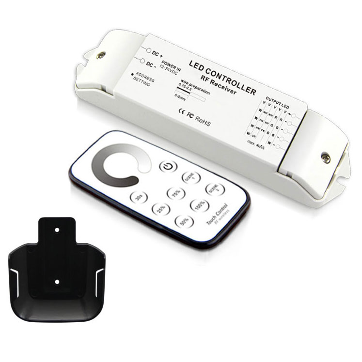 DC12V-DC24V LED-Konstantspannungsdimmer T1+R4