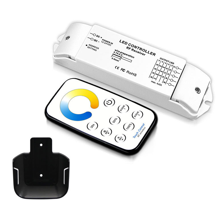 DC12V-24V LED konstantní napětí CCT Controller T5+R4 DC12V-24V LED konstantní napětí CCT Controller T5+R4