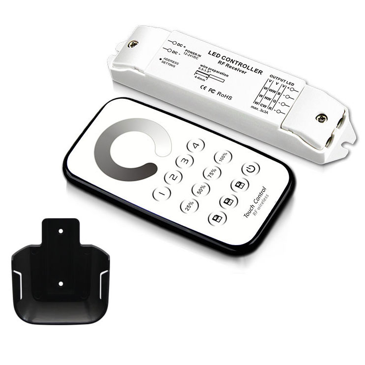 DC12V-24V Mini-Mehrzonen-Dimmer T6+R3M