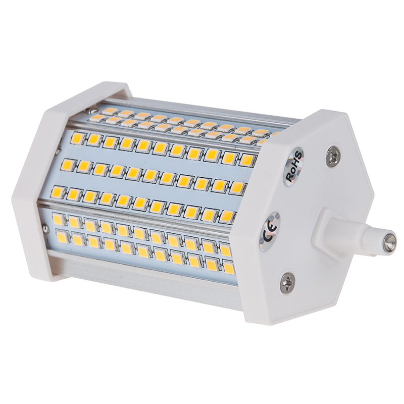 AC100-240V 118mm R7s LED žárovka, 15 Wattů, ekvivalent 130W, 2 balení AC100-240V 118mm R7s LED žárovka, 15 Wattů, ekvivalent 130W, 2 balení