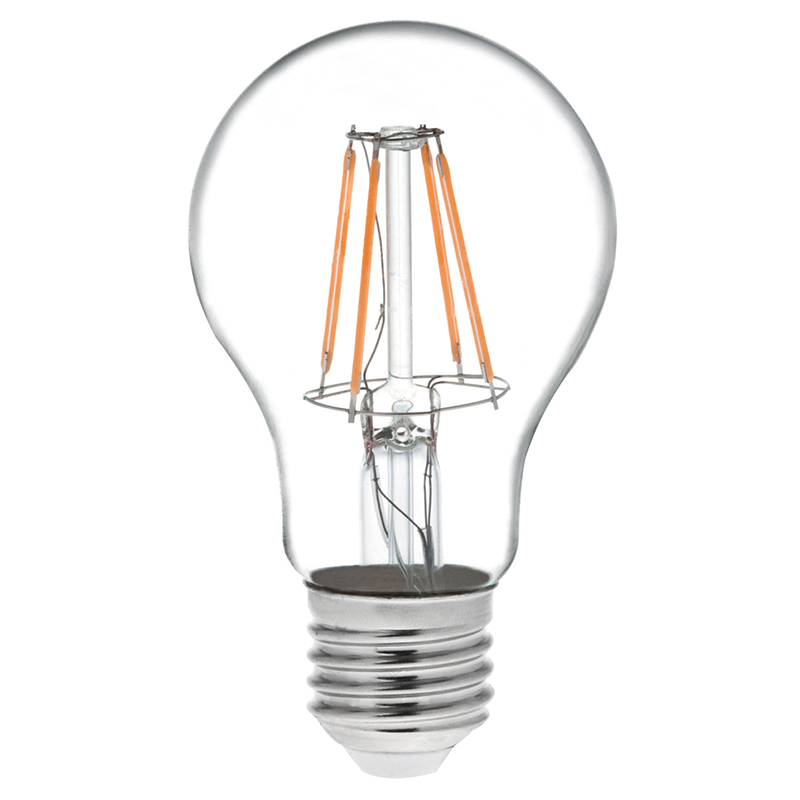 A19 E26/E27 4 W LED-Glühbirne im Vintage-Stil, antik, AC100–240 V, 40 W-Äquivalent, 4er-Pack A19 E26/E27 4 W LED-Glühbirne im Vintage-Stil, antik, AC100–240 V, 40 W-Äquivalent, 4er-Pack