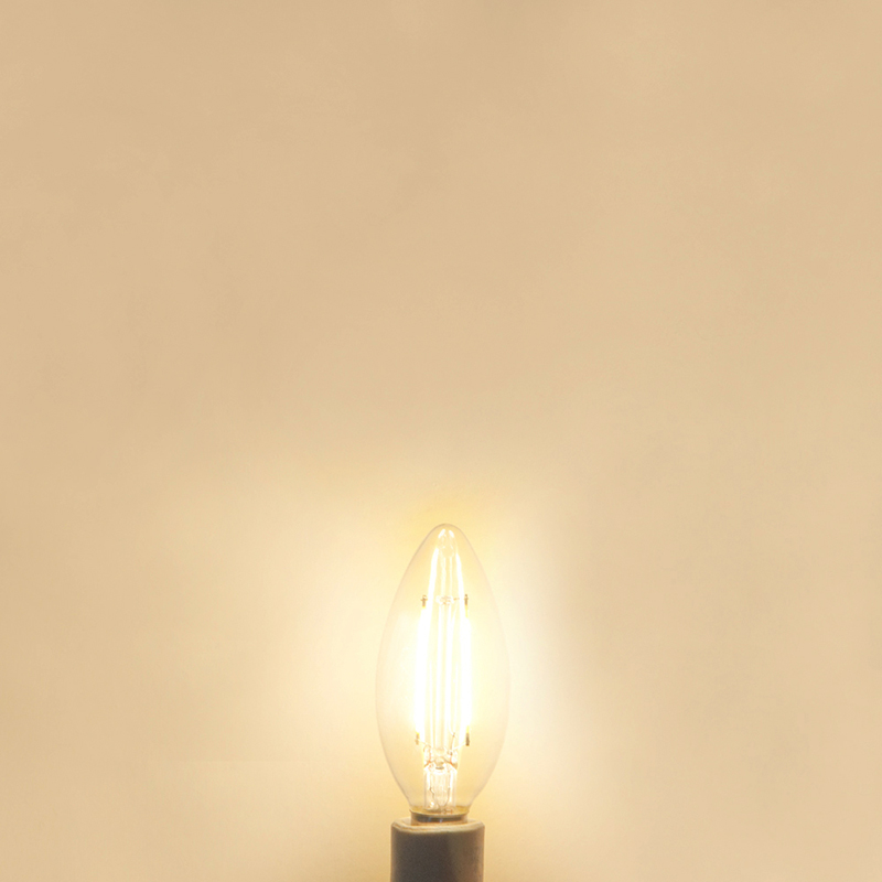 B10 E12 2W LED Vintage starožitná žárovka s vláknem, ekvivalent 25W, 4 balení B10 E12 2W LED Vintage starožitná žárovka s vláknem, ekvivalent 25W, 4 balení