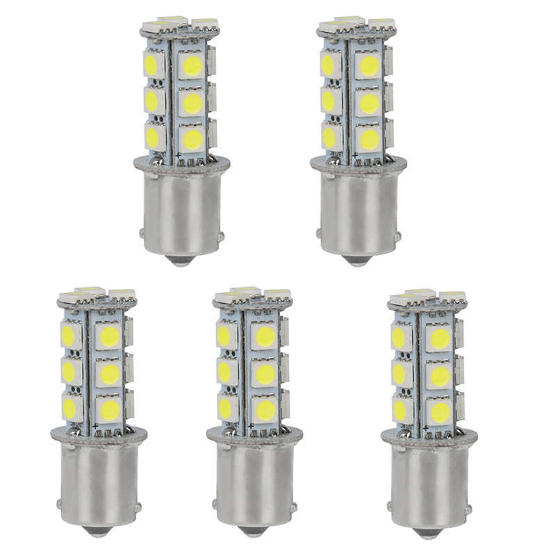 DC10-30V 3.5W BA15S 1156 Single Contact Bayonet Base LED Bulb, 5-Pack DC10-30V 3.5W BA15S 1156 Single Contact Bayonet Base LED Bulb, 5-Pack
