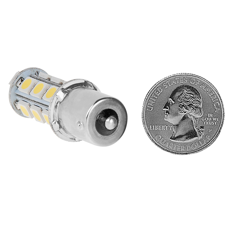 DC10-30V 3.5W BA15S 1156 Single Contact Bayonet Base LED Bulb, 5-Pack DC10-30V 3.5W BA15S 1156 Single Contact Bayonet Base LED Bulb, 5-Pack