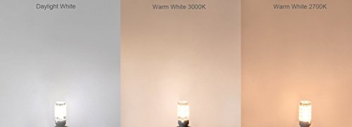 AC100–130 V, dimmbare T4-JD-G8-LED-Glühbirne, 3.5 Watt, entspricht 35 W, 5er-Pack