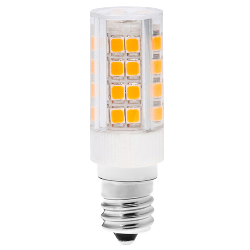 AC100-130V, ETL-gelistete dimmbare T3-E12-LED-Glühbirne mit Kandelabersockel, 3.5 Watt, 35-W-Äquivalent, 5er-Pack AC100-130V, ETL-gelistete dimmbare T3-E12-LED-Glühbirne mit Kandelabersockel, 3.5 Watt, 35-W-Äquivalent, 5er-Pack