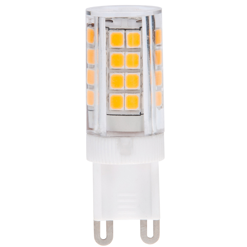AC100-130V, stmívatelná LED žárovka T4 G9 uvedená na seznamu ETL, 3.5 W, ekvivalent 35 W, 5 balení AC100-130V, stmívatelná LED žárovka T4 G9 uvedená na seznamu ETL, 3.5 W, ekvivalent 35 W, 5 balení