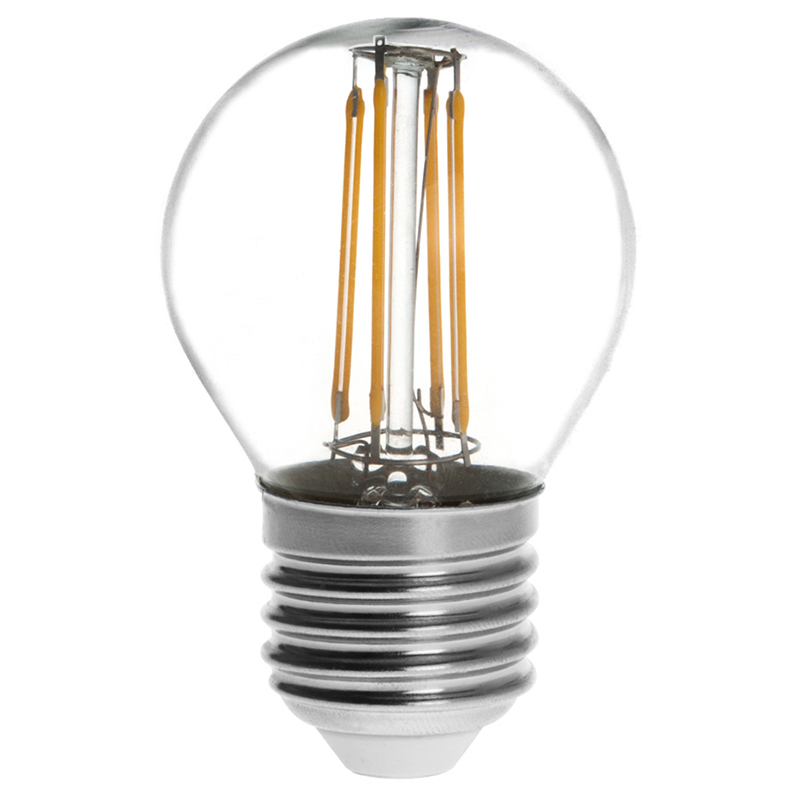 G16 E26/E27 4W LED Vintage Antik-Glühfaden-Glühbirne, 40W-Äquivalent, 4er-Pack, AC100-130V oder 220-240V G16 E26/E27 4W LED Vintage Antik-Glühfaden-Glühbirne, 40W-Äquivalent, 4er-Pack, AC100-130V oder 220-240V