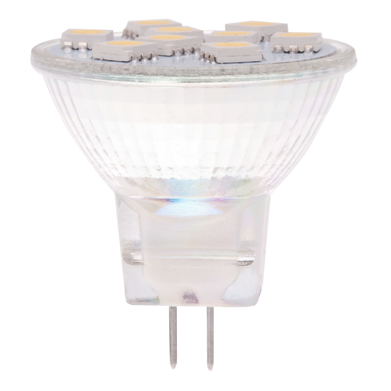 12V MR11 GU4 LED Bulb, 1.8 Watts, 20W Equivalent, 5-Pack