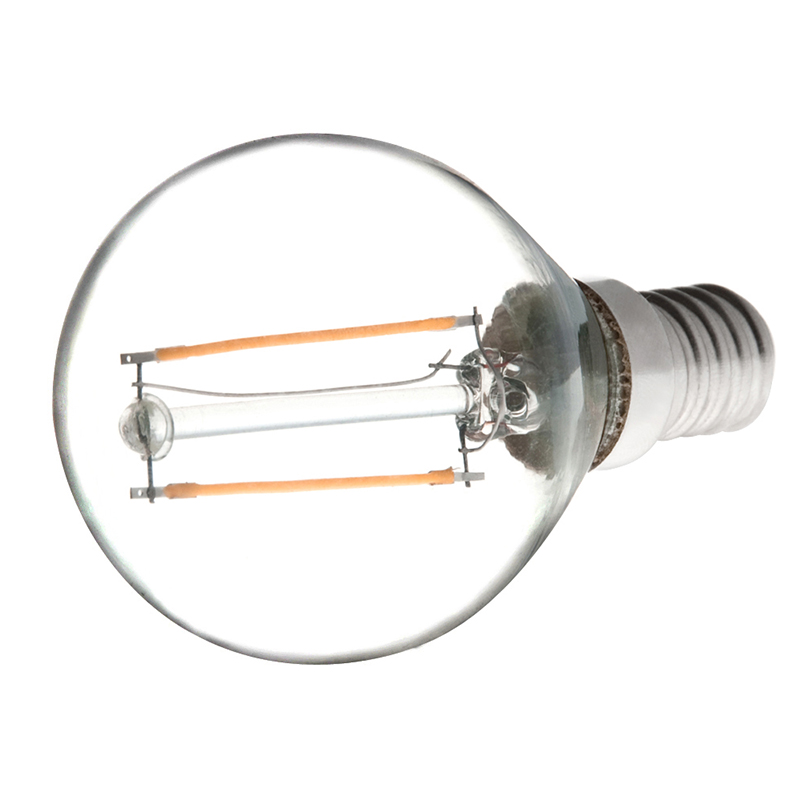 S11 E14 europäischer Sockel, 2 W, LED-Glühbirne im Vintage-Stil, antik, 25 W-Äquivalent, 4er-Pack, AC100–130 V oder 220–240 V