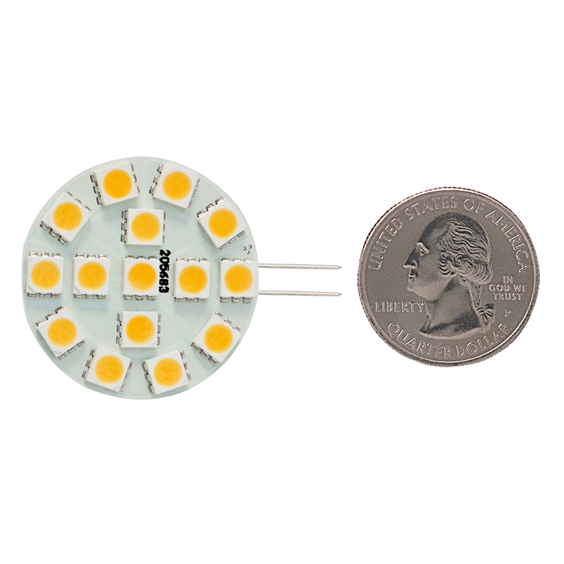 AC10-18V/DC10-30V, Side Pin JC G4 LED-Glühbirne, 3 Watt, 25-30W-Äquivalent, 5er-Pack AC10-18V/DC10-30V, Side Pin JC G4 LED-Glühbirne, 3 Watt, 25-30W-Äquivalent, 5er-Pack