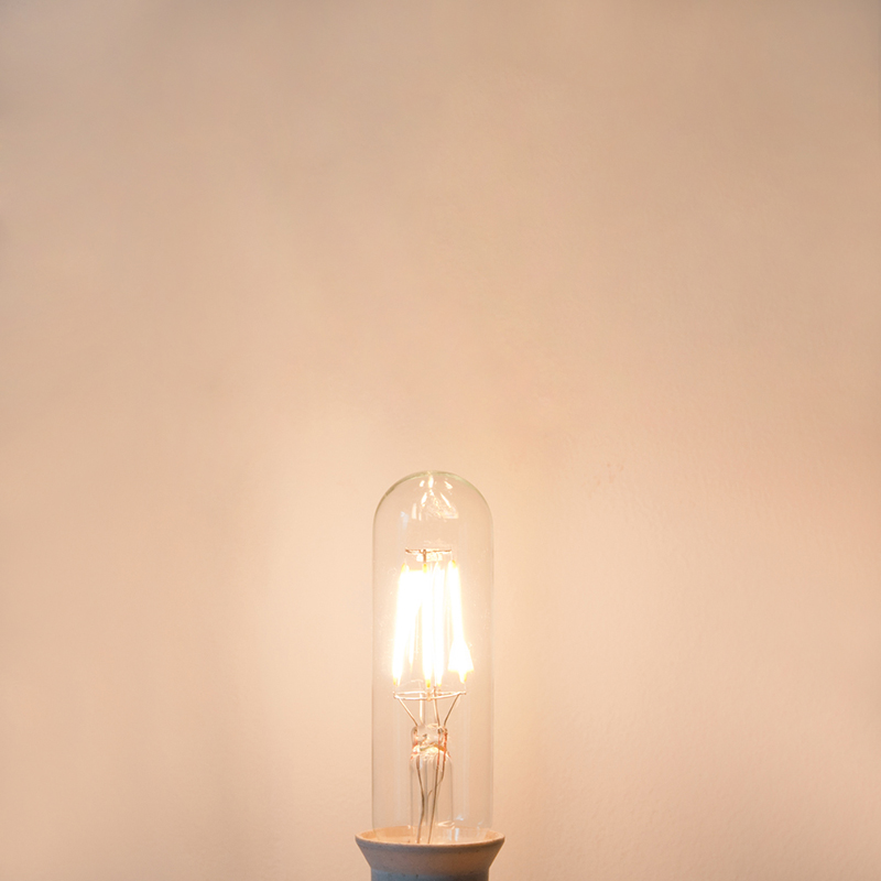 T10 E26/E27 4W LED Vintage starožitná žárovka s vláknem, ekvivalent 40W, 4 balení