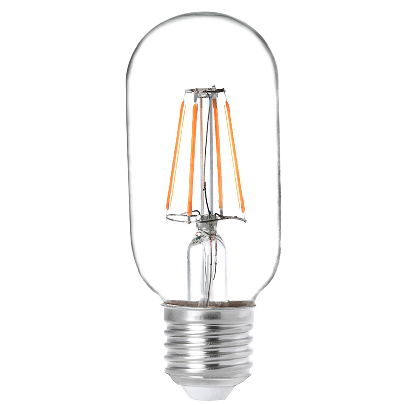 T45 E26/E27 4W LED Vintage Antik-Glühfaden-Glühbirne, 40W-Äquivalent, 4er-Pack T45 E26/E27 4W LED Vintage Antik-Glühfaden-Glühbirne, 40W-Äquivalent, 4er-Pack
