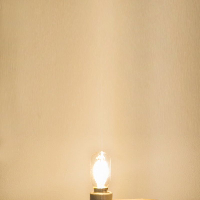 T22 E12 Kandelabersockel 2W LED Vintage Antik-Glühfaden-Glühbirne, 25W-Äquivalent, 4er-Pack T22 E12 Kandelabersockel 2W LED Vintage Antik-Glühfaden-Glühbirne, 25W-Äquivalent, 4er-Pack