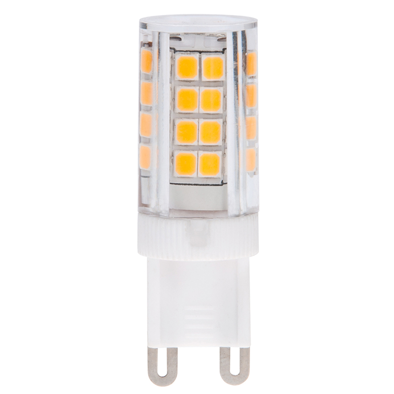 AC100–130 V/220–240 V, T4-G9-LED-Glühbirne, 3.5 Watt, 40-W-Äquivalent, 5er-Pack AC100–130 V/220–240 V, T4-G9-LED-Glühbirne, 3.5 Watt, 40-W-Äquivalent, 5er-Pack