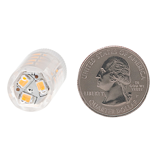 T4 GY6.35 120 V LED-Glühbirne, 3.5 Watt, 35 W-Äquivalent, 5er-Pack T4 GY6.35 120 V LED-Glühbirne, 3.5 Watt, 35 W-Äquivalent, 5er-Pack