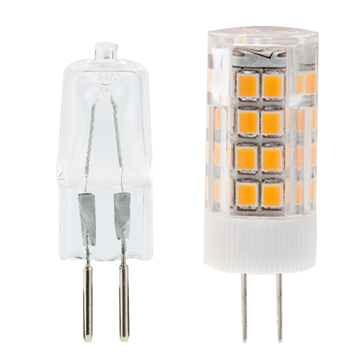 T4 GY6.35 120 V LED-Glühbirne, 3.5 Watt, 35 W-Äquivalent, 5er-Pack T4 GY6.35 120 V LED-Glühbirne, 3.5 Watt, 35 W-Äquivalent, 5er-Pack