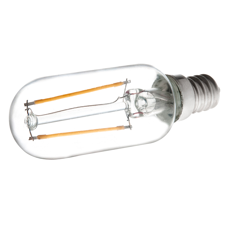 T8 E12 2W LED Vintage Antik-Glühfaden-Glühbirne, 25W-Äquivalent, 4er-Pack T8 E12 2W LED Vintage Antik-Glühfaden-Glühbirne, 25W-Äquivalent, 4er-Pack