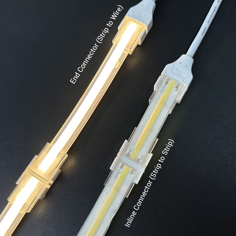 2 Wire Cable End Connector For Waterproof LED Strip Lights