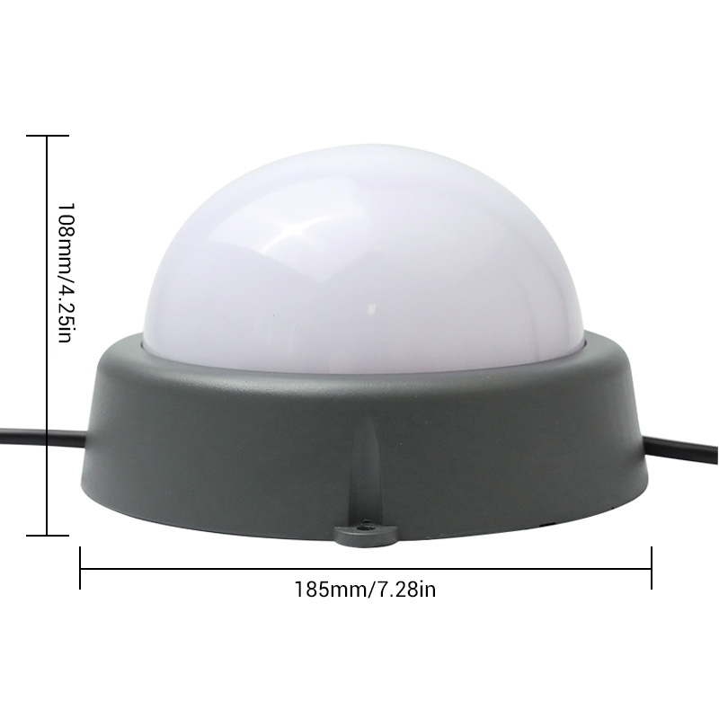 DMX512 150mm Large LED Pixel Lights 180° 24V RGB LED Module DMX512 150mm Large LED Pixel Lights 180° 24V RGB LED Module