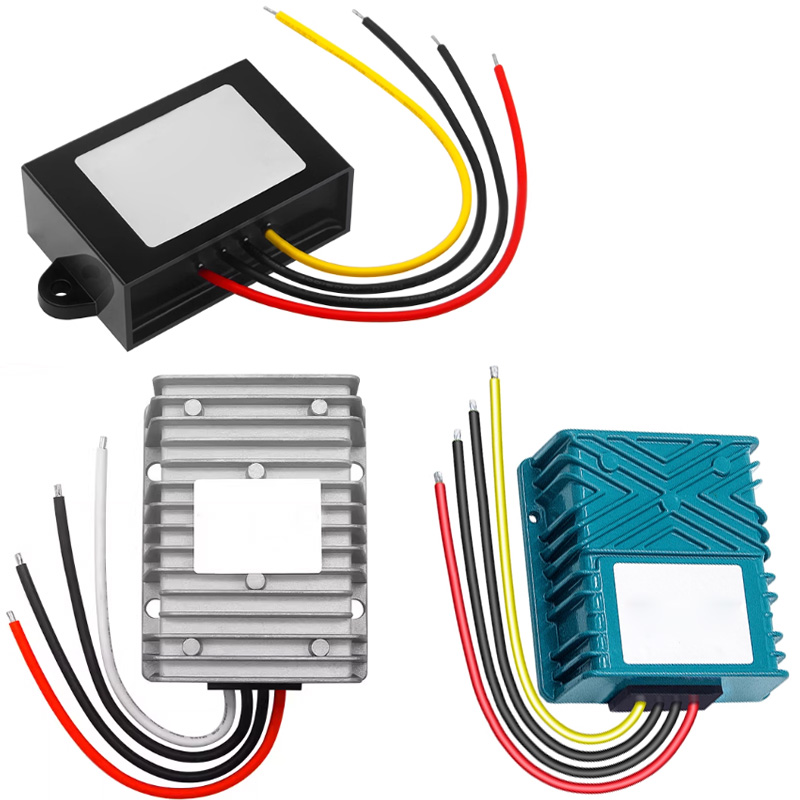 DC9-36V Convert to 24V Buck Boost Waterproof Voltage Regulator Module
