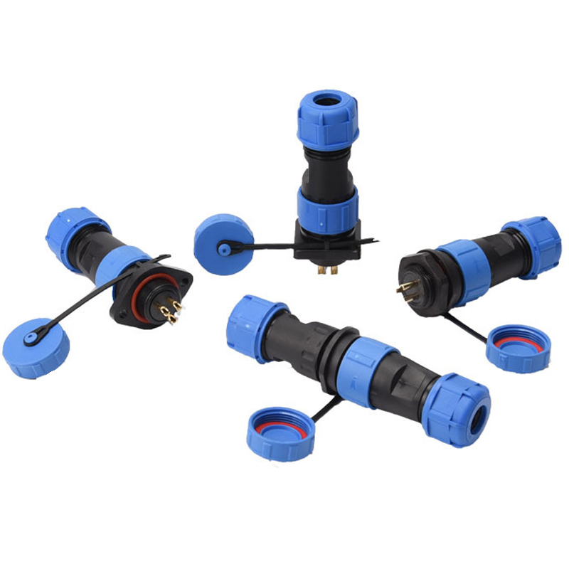 SP21 Series 12 Pin Circular Connectors. Waterproof IP67Multipole - Foto 2