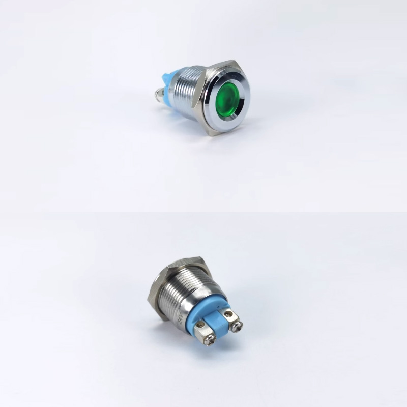 12mm Threaded Panel Mount Mini Recessed LED Indicator Lights 12mm Threaded Panel Mount Mini Recessed LED Indicator Lights