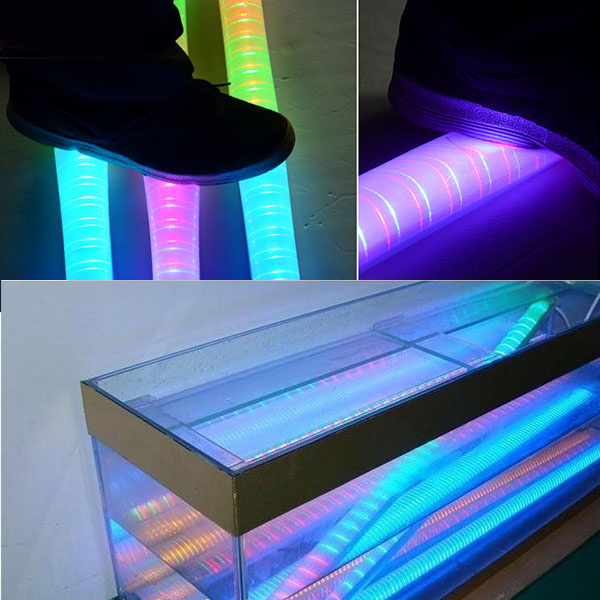Vodotěsné venkovní světlo na zábradlí LED IP67, 24V vícebarevná LED lišta Vodotěsné venkovní světlo na zábradlí LED IP67, 24V vícebarevná LED lišta
