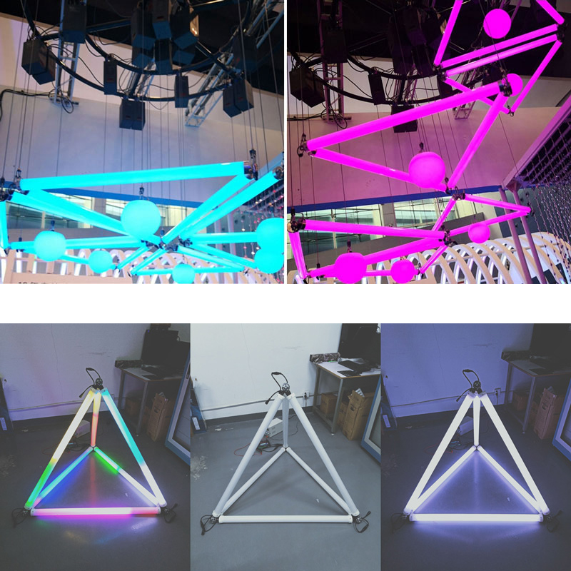 Programovatelná LED trubicová svítidla DMX512 24V 360° osvětlení Programovatelná LED trubicová svítidla DMX512 24V 360° osvětlení