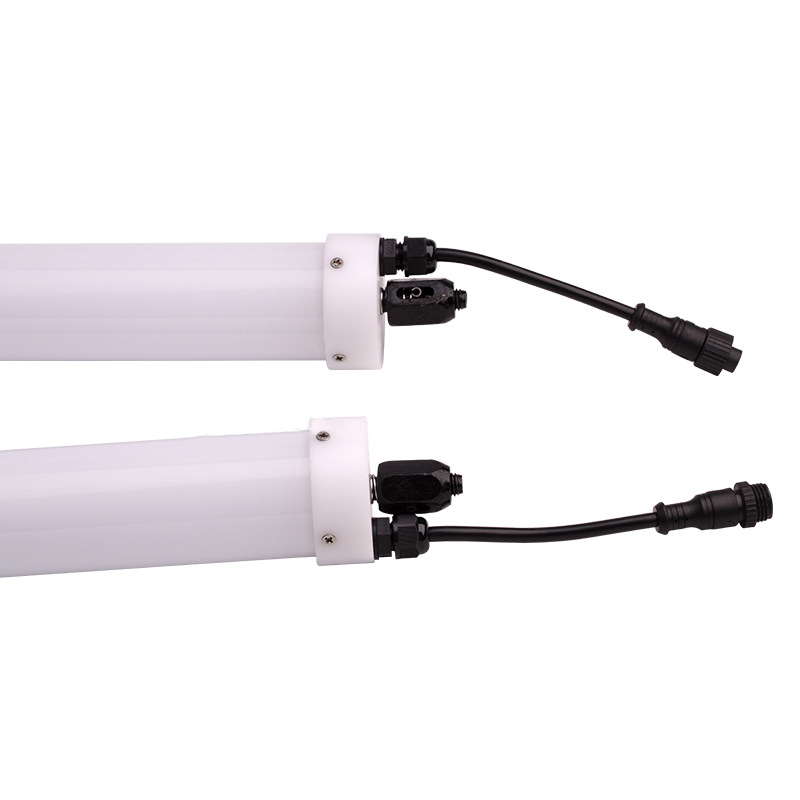 Programmable DMX512 LED Tube Lights 24V 360 Degree Lighting