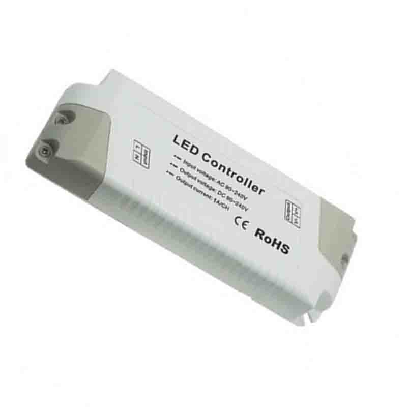 DM300 AC90-240V 1 Kanal kabelloser Hochspannungsdimmer, LED-Controller DM300 AC90-240V 1 Kanal kabelloser Hochspannungsdimmer, LED-Controller