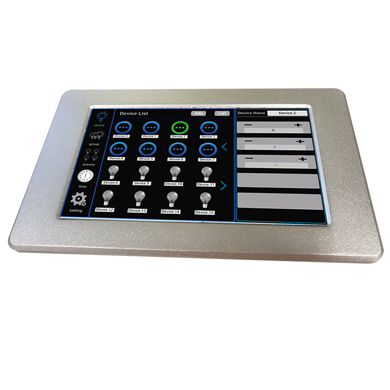 DMX501 Hlavní ovládání dotykové LCD obrazovky DMX, 36kanálový systém inteligentního ovládání osvětlení DMX501 Hlavní ovládání dotykové LCD obrazovky DMX, 36kanálový systém inteligentního ovládání osvětlení