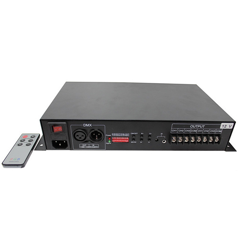 LN-DMXCONY 6-Kanal-DMX512-Dimm-Controller mit integrierter Hauptsteuerung