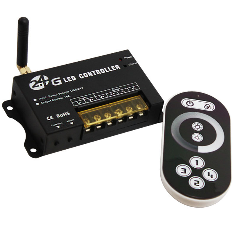 RF203 2.4G dálkový ovladač Multifunkční 1kanálový stmívač, dotykový 8tlačítkový ovladač RF203 2.4G dálkový ovladač Multifunkční 1kanálový stmívač, dotykový 8tlačítkový ovladač