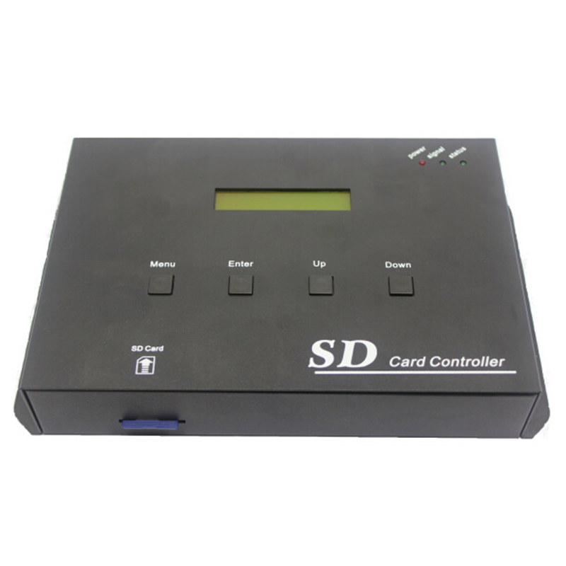 LN-SDDMXCON-SPI-LV DC12V SD karta DMX signálový dekodér, LED ovladač LN-SDDMXCON-SPI-LV DC12V SD karta DMX signálový dekodér, LED ovladač