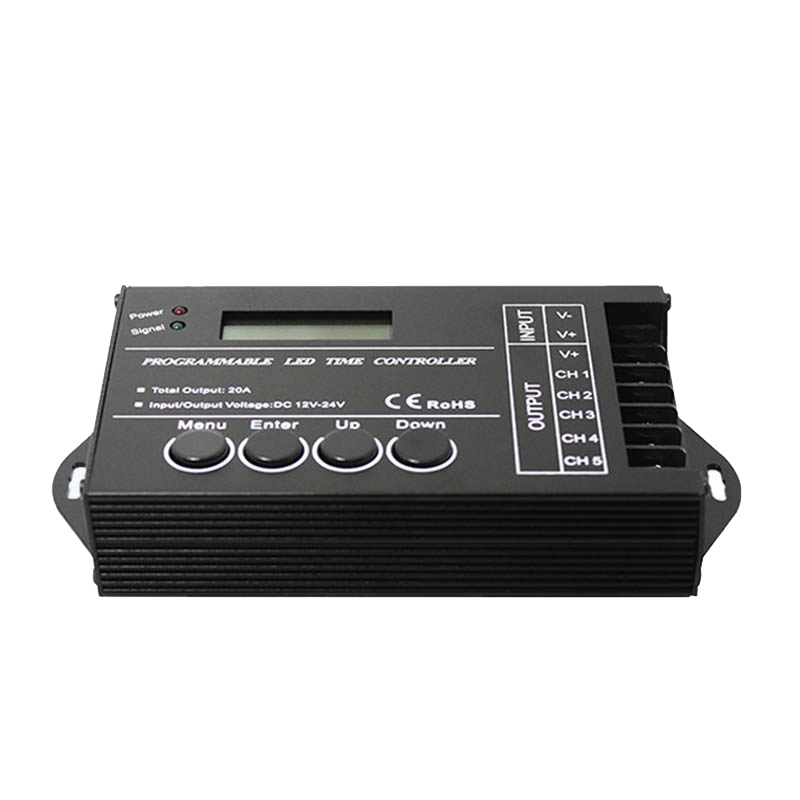 TC421/TC420 DC12-24V 5kanálový WIFI časový ovladač TC421/TC420 DC12-24V 5kanálový WIFI časový ovladač