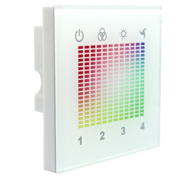 TM03 DMX Touch-Bedienfeld, DC12V-24V LED-Touchpanel-Controller