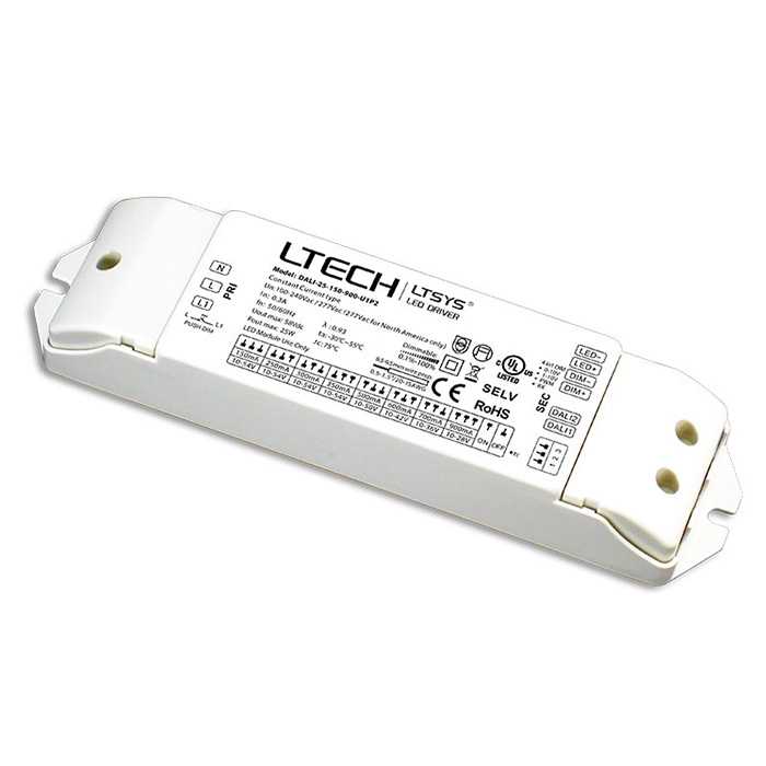 DALI-25-150-900-U1P2 25W 150-900mA (100-277Vac) 6v1