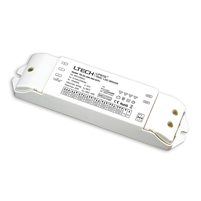TD-25-200-900-EFP1 25 W 200–900 mA (200–240 VAC), digitales PWM-Dimmen