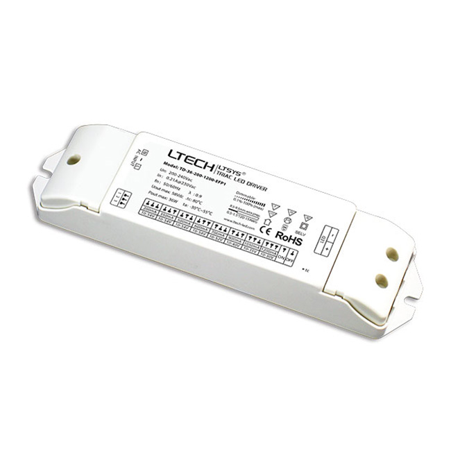 TD-36-200-1200-EFP1 36W 200-1200mA (200-240Vac）Dimmbarer Treiber [ersetzen durch TD-36-450-1200-EFP1]