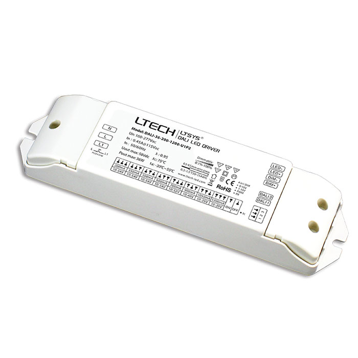 DALI-36-200-1200-U1P2 36W 200-1200mA (100-277Vac) 6v1